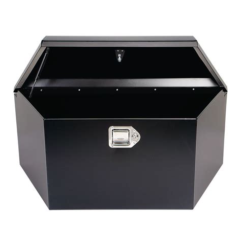 2 1 3 cu ft steel trailer tongue box|best trailer tongue storage box.